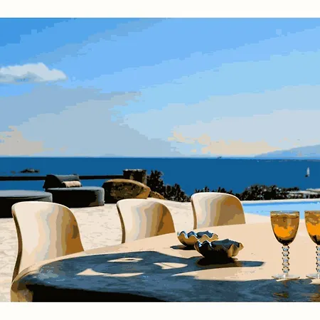 Private With View And Pool Mykonos Town